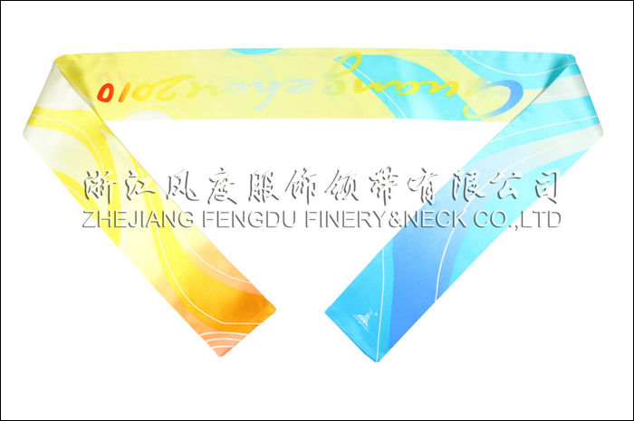 亞運(yùn)會(huì) 真絲小長巾 規(guī)格：100x7cm